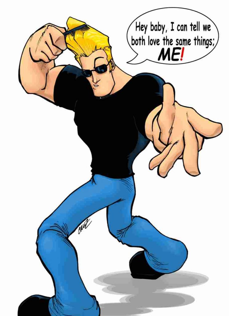 Johnny Bravo : A famous cartoon character in the world of 90s