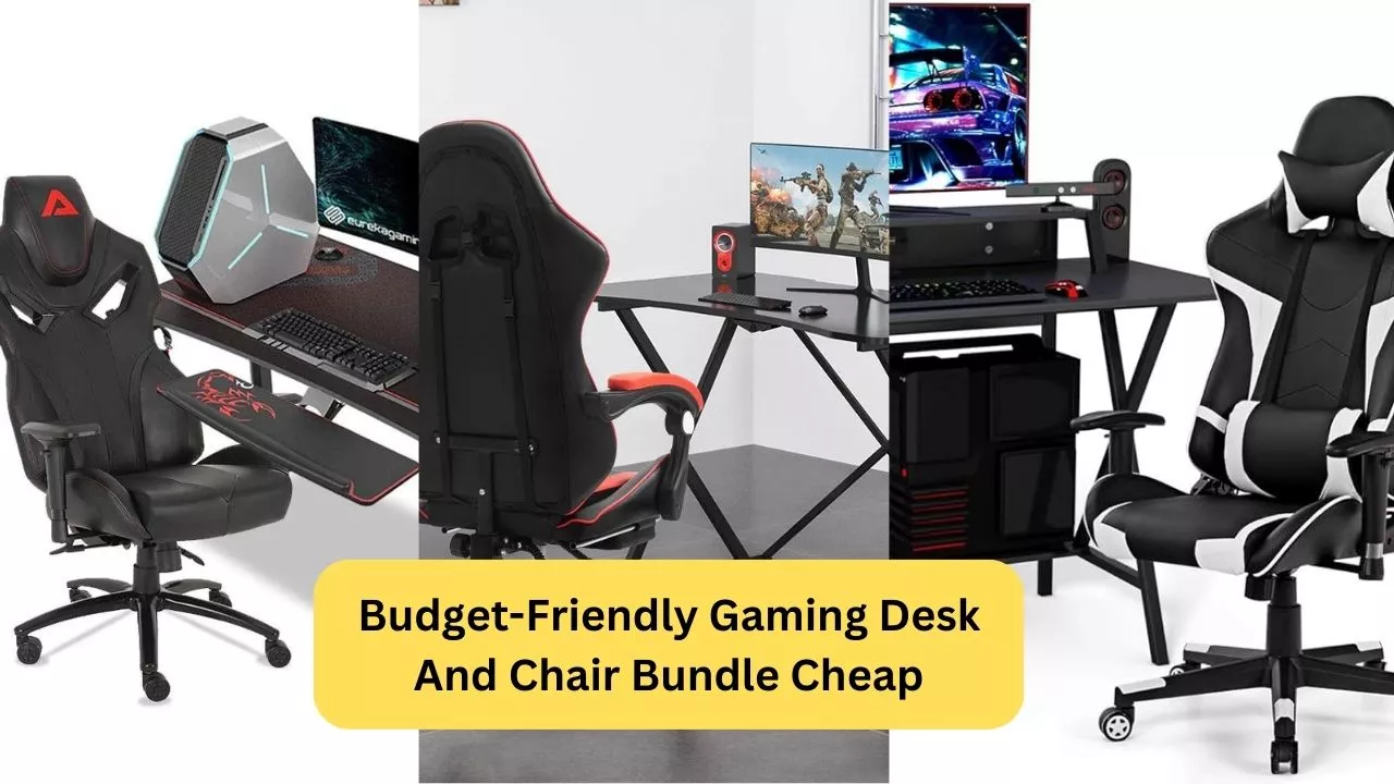 Budget-Friendly Gaming Desk And Chair Bundle Cheap
