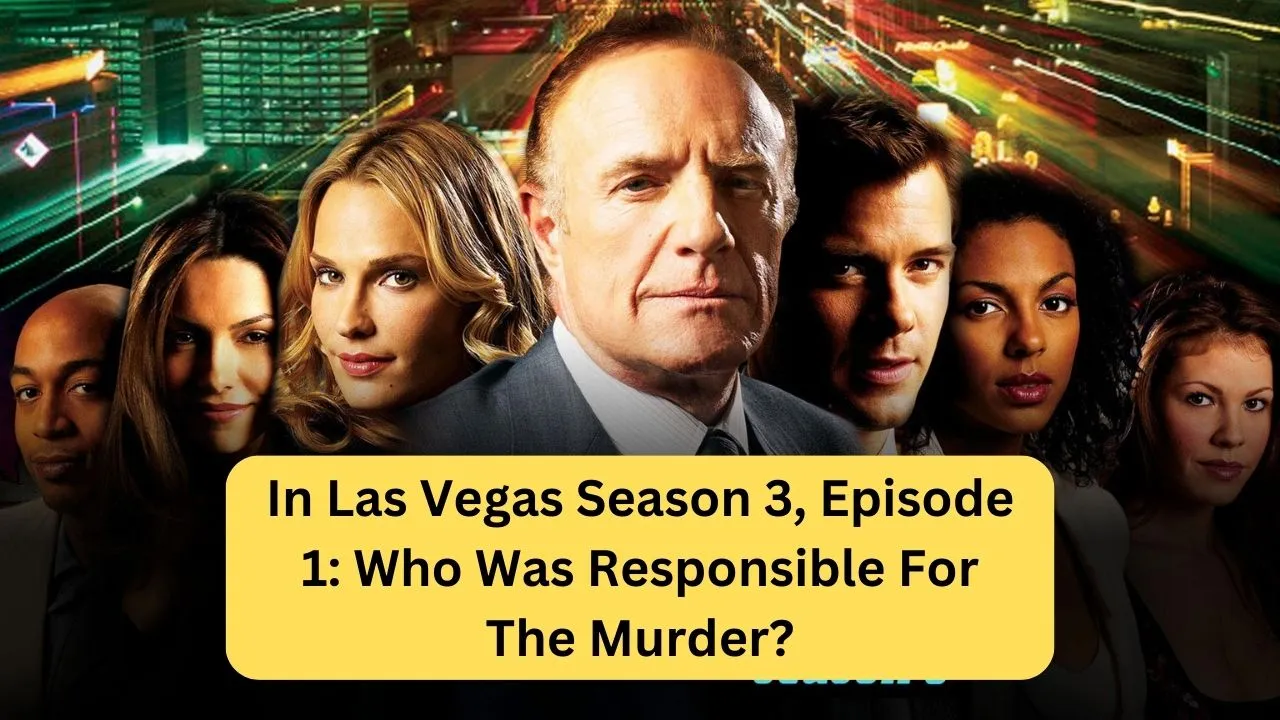 In Las Vegas Season 3, Episode 1 Who Was Responsible For The Murder
