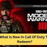 What Is New In Call Of Duty To Redeem