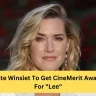 Kate Winslet To Get CineMerit Award For Lee