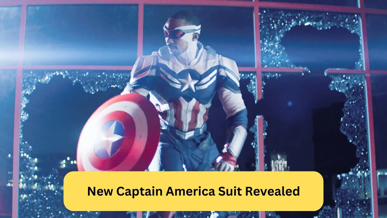 New Captain America Suit Revealed