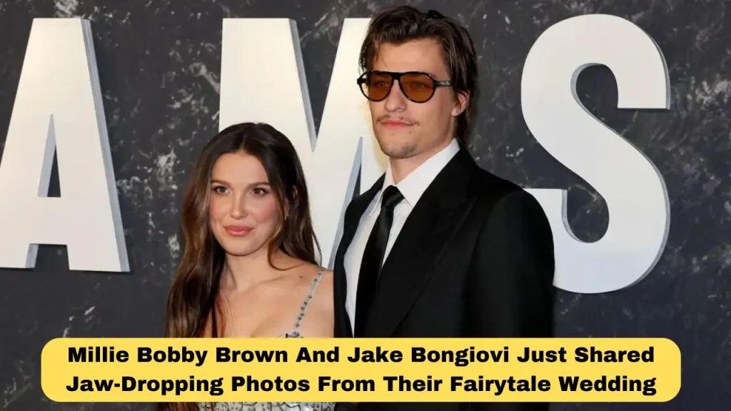 Millie Bobby Brown And Jake Bongiovi Just Shared Jaw-Dropping Photos From Their Fairytale Wedding (2)
