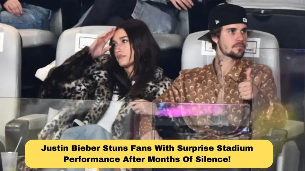 Justin Bieber Stuns Fans With Surprise Stadium Performance After Months Of Silence!