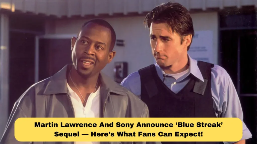 Martin Lawrence And Sony Announce ‘Blue Streak’ Sequel — Here’s What Fans Can Expect!