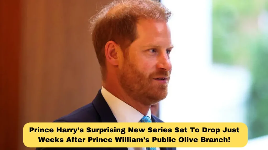 Prince Harry’s Surprising New Series Set To Drop Just Weeks After Prince William’s Public Olive Branch!