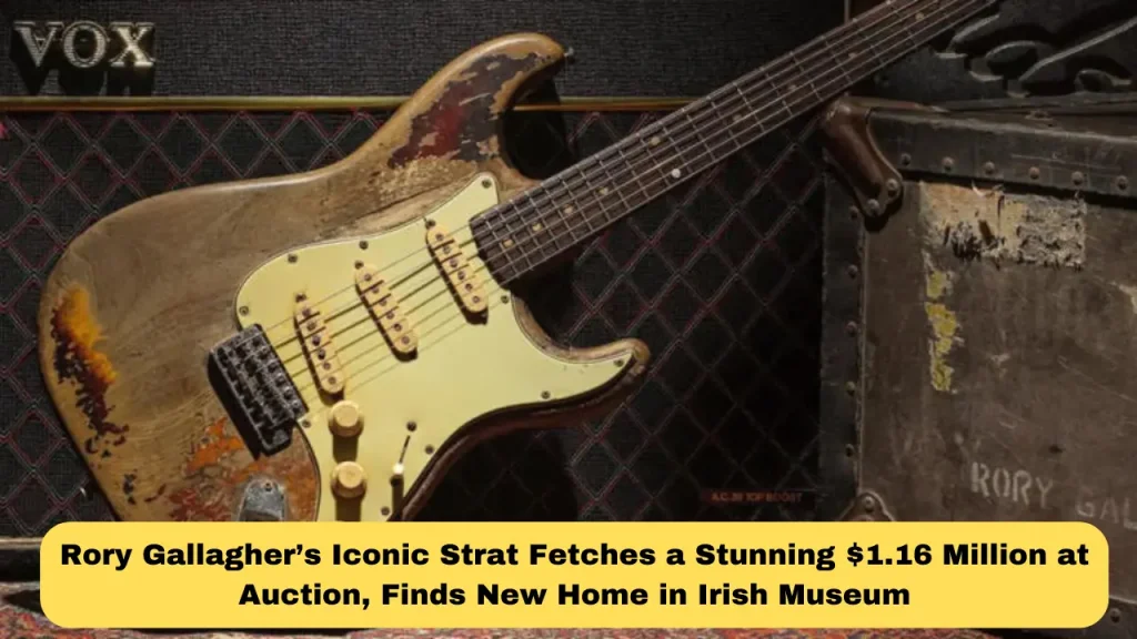 Rory Gallagher’s Iconic Strat Fetches a Stunning $1.16 Million at Auction, Finds New Home in Irish Museum