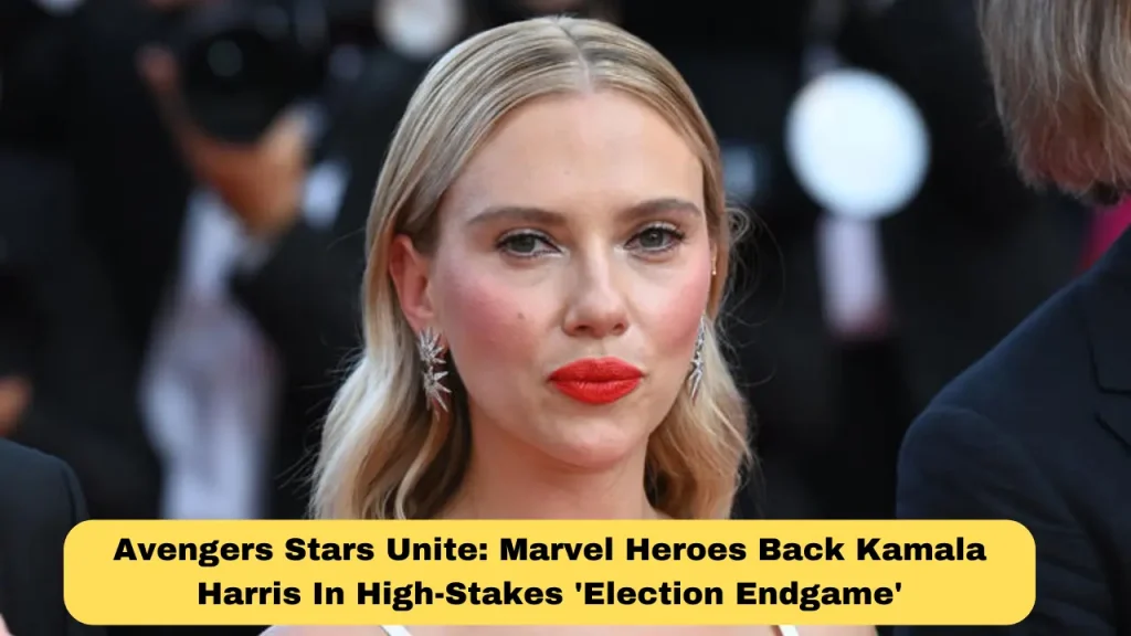 Avengers Stars Unite Marvel Heroes Back Kamala Harris In High-Stakes 'Election Endgame'