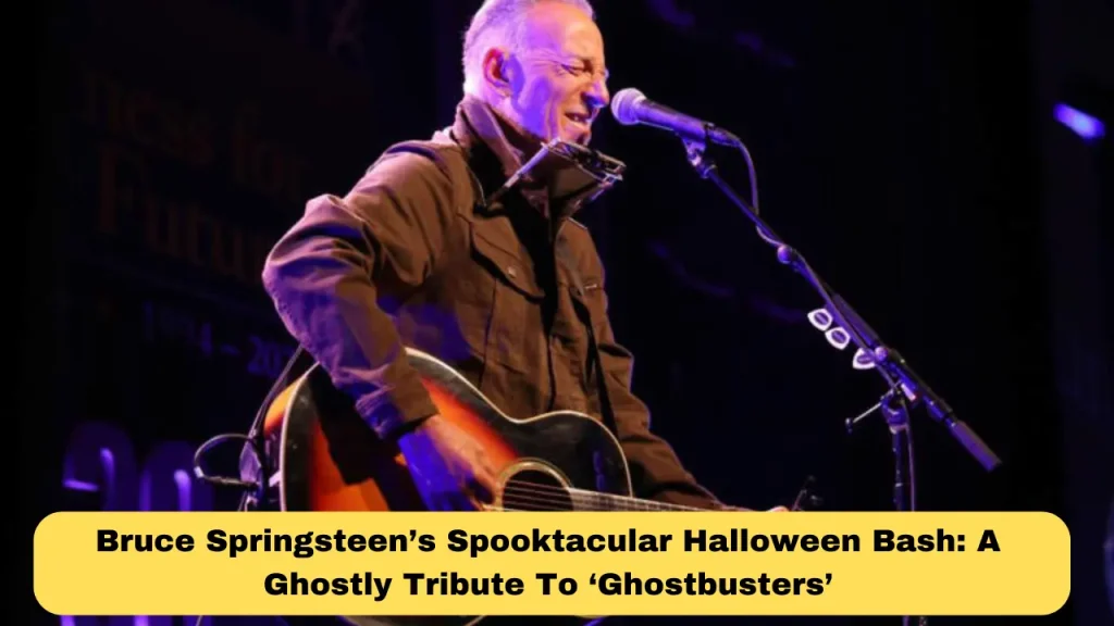 Bruce Springsteen’s Spooktacular Halloween Bash A Ghostly Tribute To ‘Ghostbusters’
