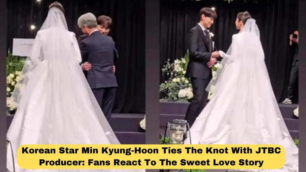 Korean Star Min Kyung-Hoon Ties The Knot With JTBC Producer Fans React To The Sweet Love Story