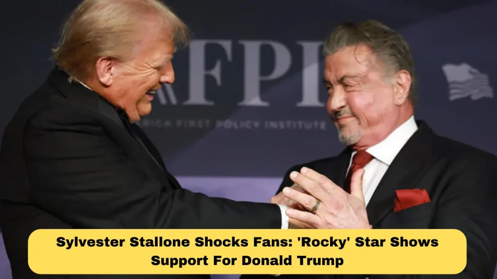 Sylvester Stallone Shocks Fans 'Rocky' Star Shows Support For Donald Trump