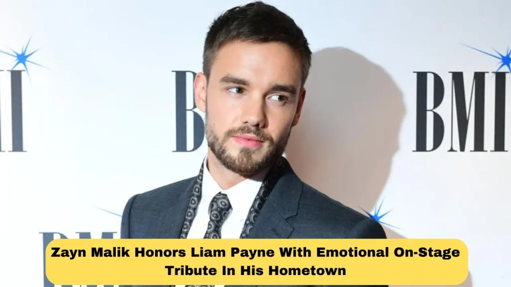 Zayn Malik Honors Liam Payne With Emotional On-Stage Tribute In His Hometown