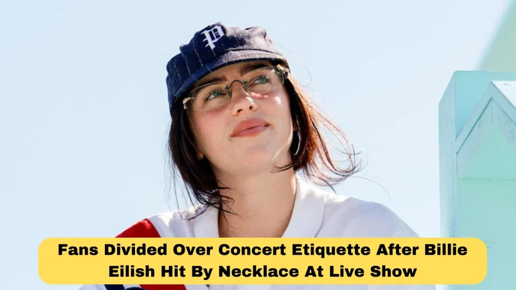 Fans Divided Over Concert Etiquette After Billie Eilish Hit By Necklace At Live Show