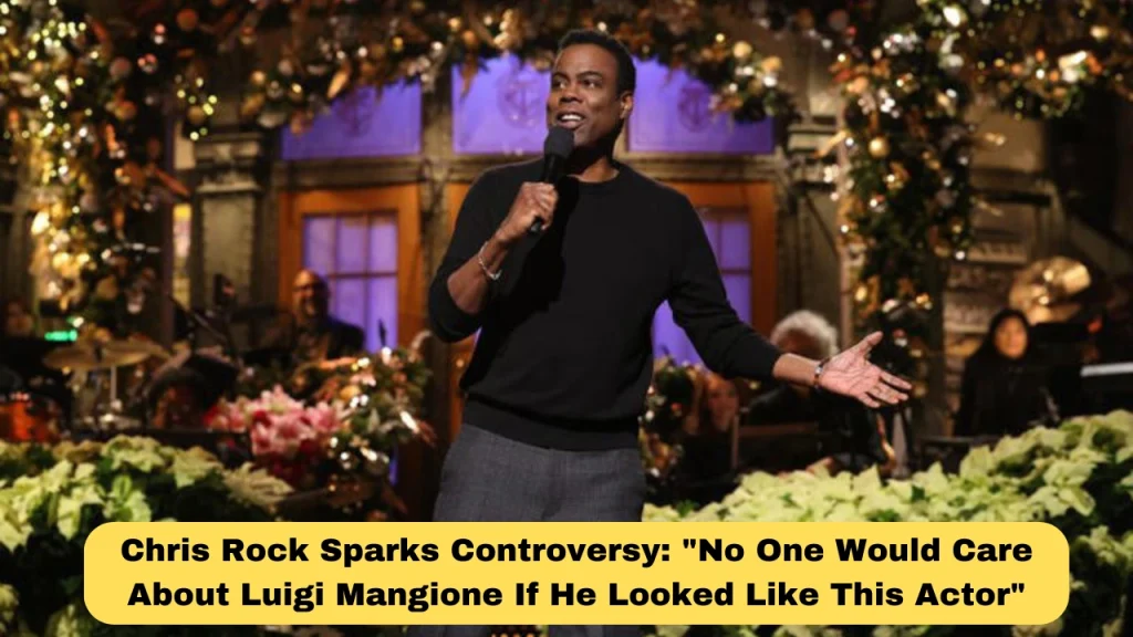 Chris Rock Sparks Controversy: "No One Would Care About Luigi Mangione If He Looked Like This Actor"