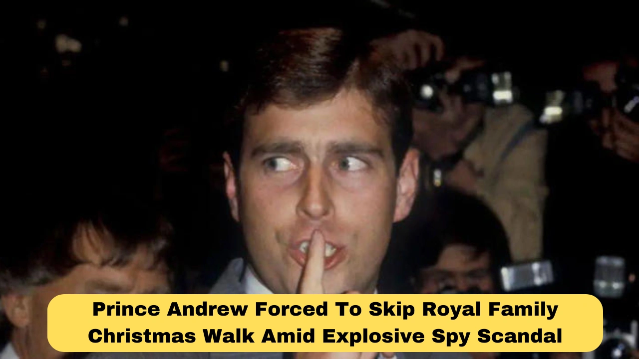 Prince Andrew Forced To Skip Royal Family Christmas Walk Amid Explosive Spy Scandal