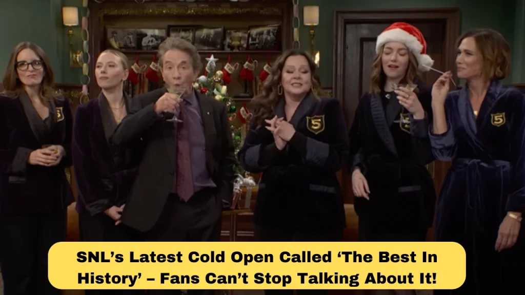 SNL’s Latest Cold Open Called ‘The Best In History’ – Fans Can’t Stop Talking About It!