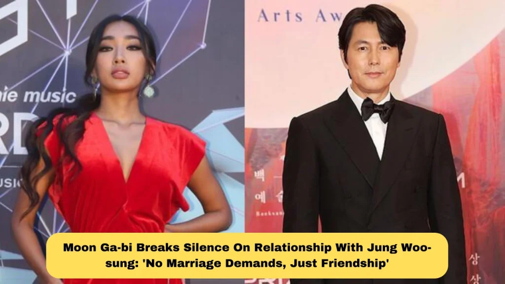 Moon Ga-bi Breaks Silence On Relationship With Jung Woo-sung: 'No Marriage Demands, Just Friendship'