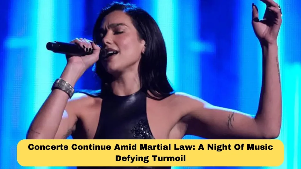 Concerts Continue Amid Martial Law: A Night Of Music Defying Turmoil