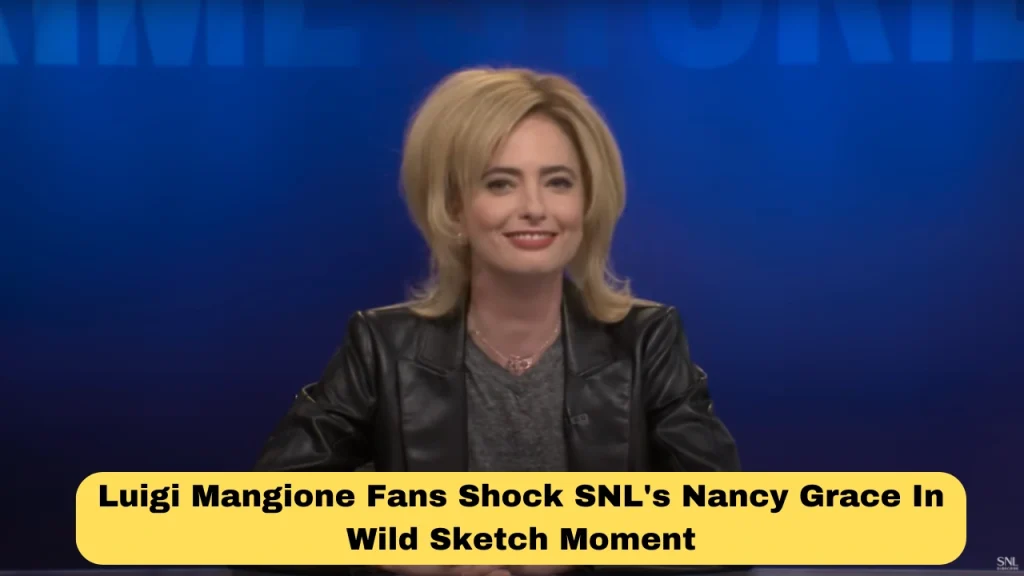 Luigi Mangione Fans Shock SNL's Nancy Grace In Wild Sketch Moment