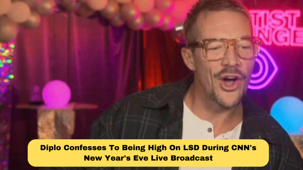 Diplo Confesses To Being High On LSD During CNN's New Year's Eve Live Broadcast