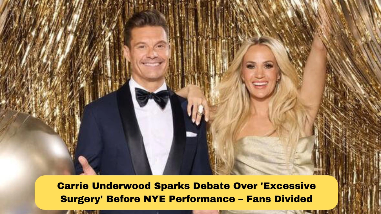 Carrie Underwood Sparks Debate Over 'Excessive Surgery' Before NYE Performance – Fans Divided