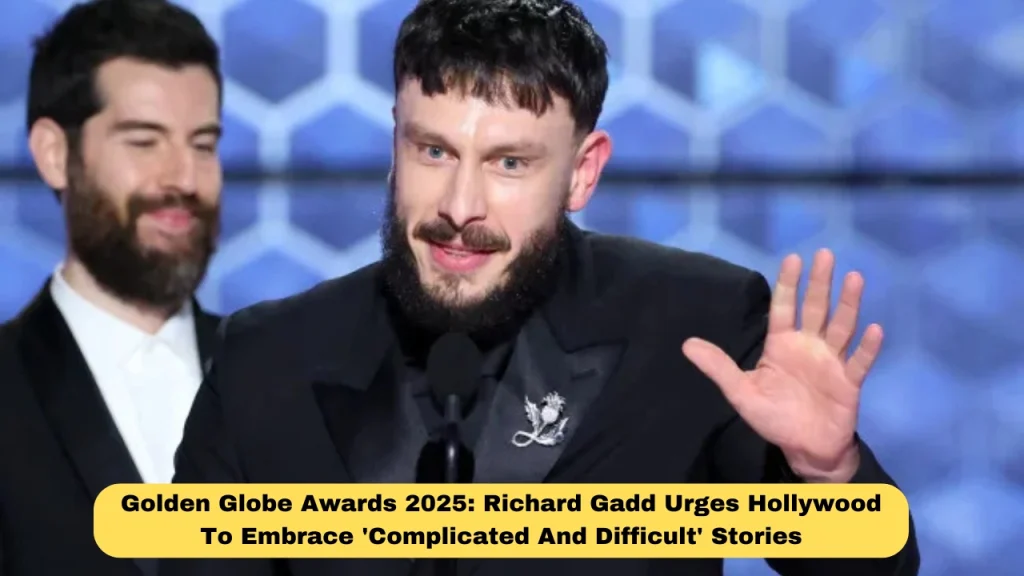 Golden Globe Awards 2025: Richard Gadd Urges Hollywood To Embrace 'Complicated And Difficult' Stories