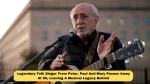 Legendary Folk Singer From Peter, Paul And Mary Passes Away At 86, Leaving A Musical Legacy Behind