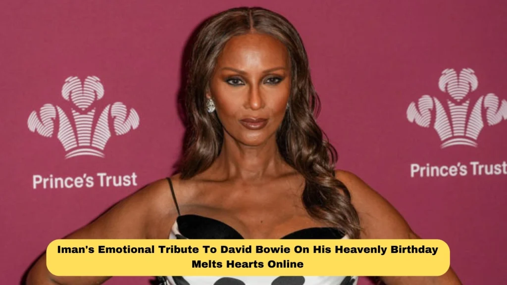 Iman's Emotional Tribute To David Bowie On His Heavenly Birthday Melts Hearts Online