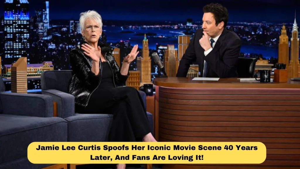 Jamie Lee Curtis Spoofs Her Iconic Movie Scene 40 Years Later, And Fans Are Loving It!