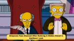 Simpsons Fans Stunned After Noticing A Hidden Detail In Smithers' Look