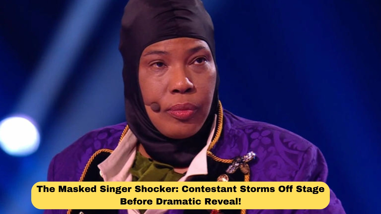 The Masked Singer Shocker: Contestant Storms Off Stage Before Dramatic Reveal!