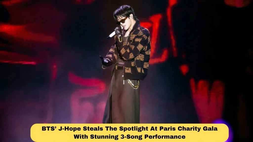 BTS’ J-Hope Steals The Spotlight At Paris Charity Gala With Stunning 3-Song Performance