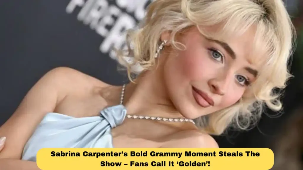Sabrina Carpenter’s Bold Grammy Moment Steals The Show – Fans Call It ‘Golden’!