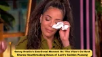 Sunny Hostin's Emotional Moment On 'The View': Co-Host Shares Heartbreaking News of Aunt's Sudden Passing
