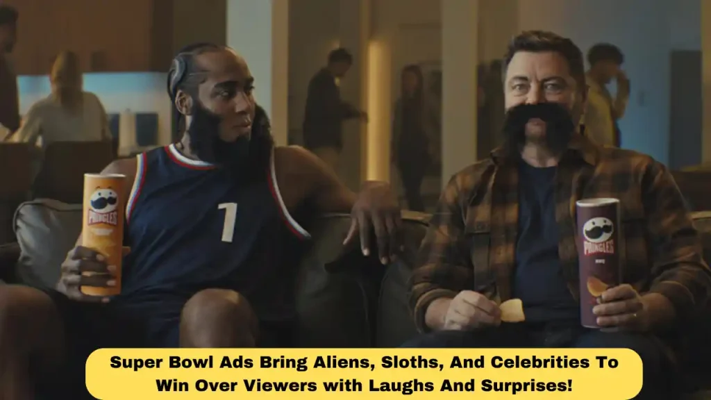 Super Bowl Ads Bring Aliens, Sloths, And Celebrities To Win Over Viewers with Laughs And Surprises!