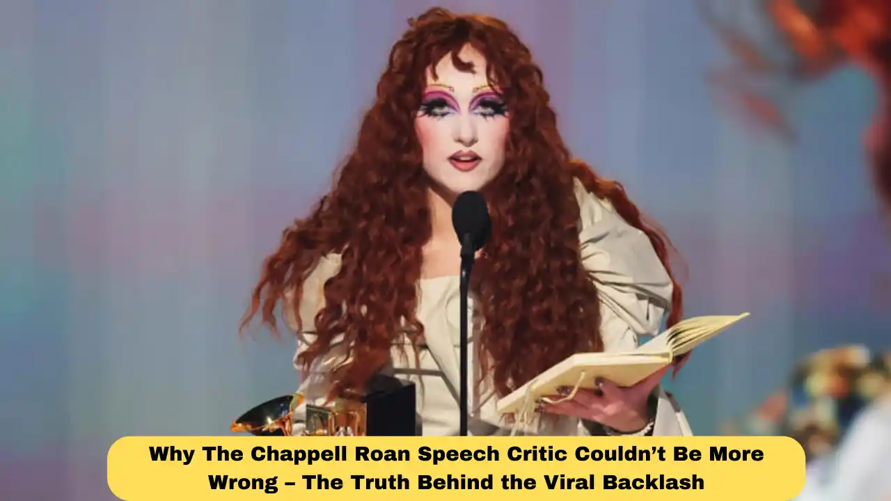 Why The Chappell Roan Speech Critic Couldn’t Be More Wrong – The Truth Behind the Viral Backlash
