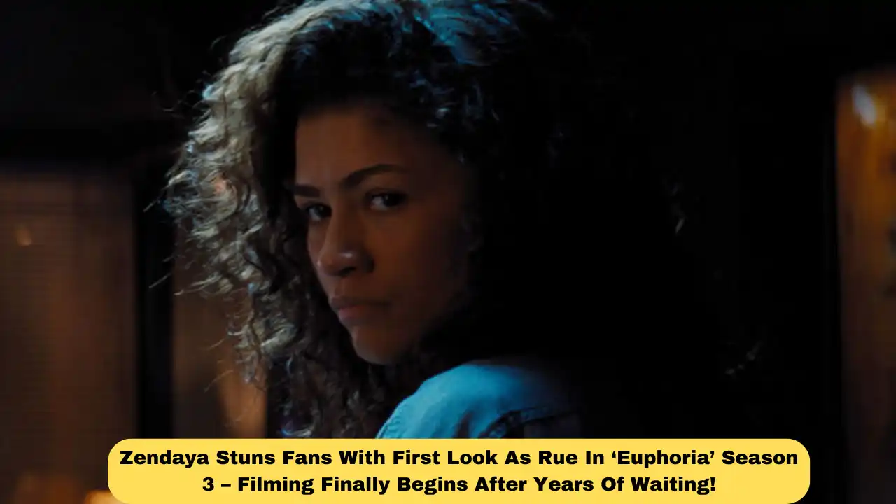 Zendaya Stuns Fans With First Look As Rue In ‘Euphoria’ Season 3 – Filming Finally Begins After Years Of Waiting!