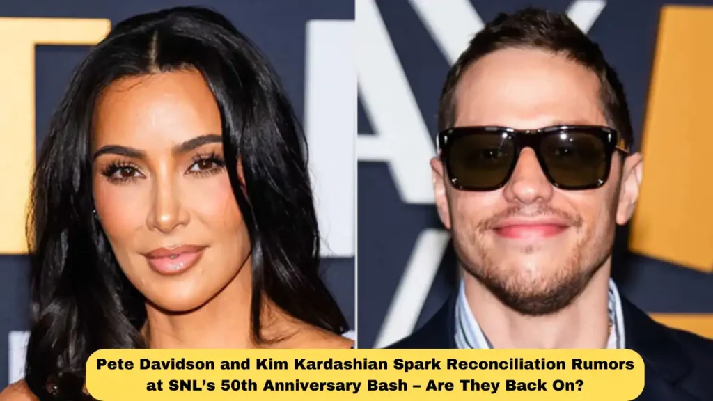 Pete Davidson and Kim Kardashian Spark Reconciliation Rumors at SNL’s 50th Anniversary Bash – Are They Back On?