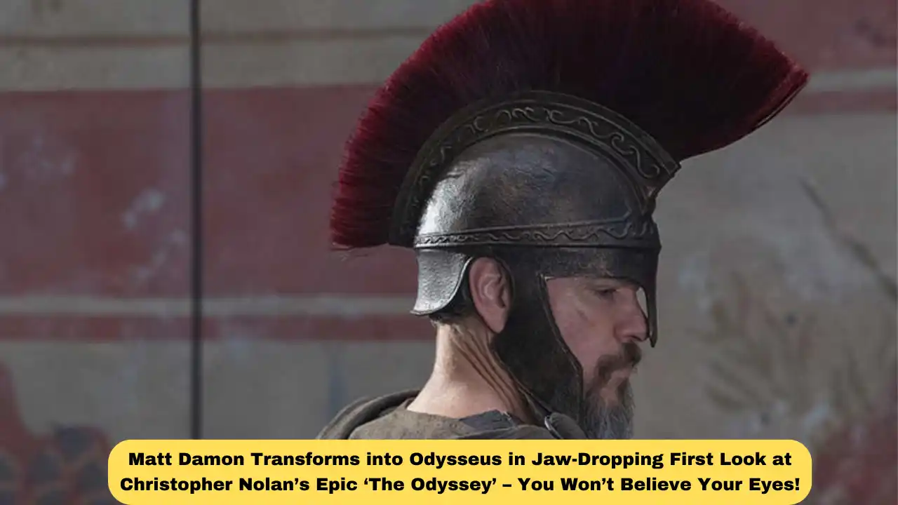 Matt Damon Transforms into Odysseus in Jaw-Dropping First Look at Christopher Nolan’s Epic ‘The Odyssey’ – You Won’t Believe Your Eyes!