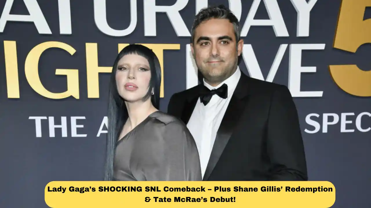 Lady Gaga’s SHOCKING SNL Comeback – Plus Shane Gillis’ Redemption & Tate McRae’s Debut!