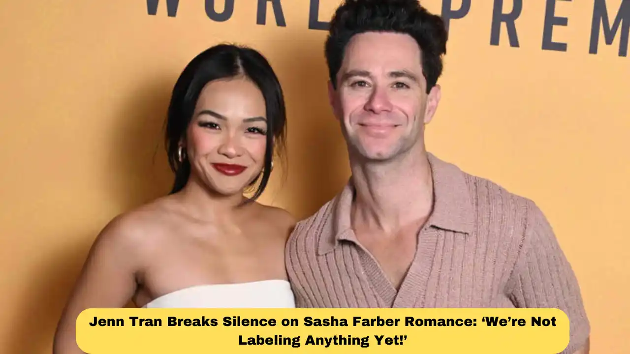 Jenn Tran Breaks Silence on Sasha Farber Romance: ‘We’re Not Labeling Anything Yet!’