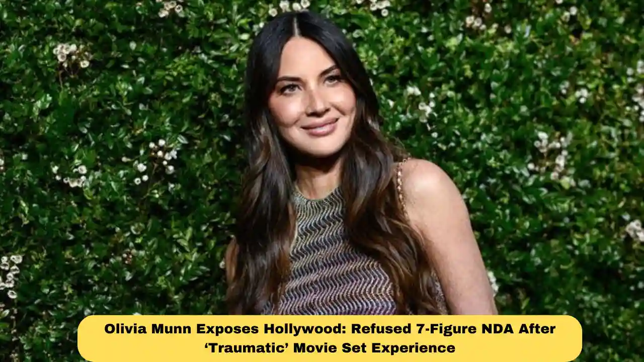 Olivia Munn Exposes Hollywood: Refused 7-Figure NDA After ‘Traumatic’ Movie Set Experience