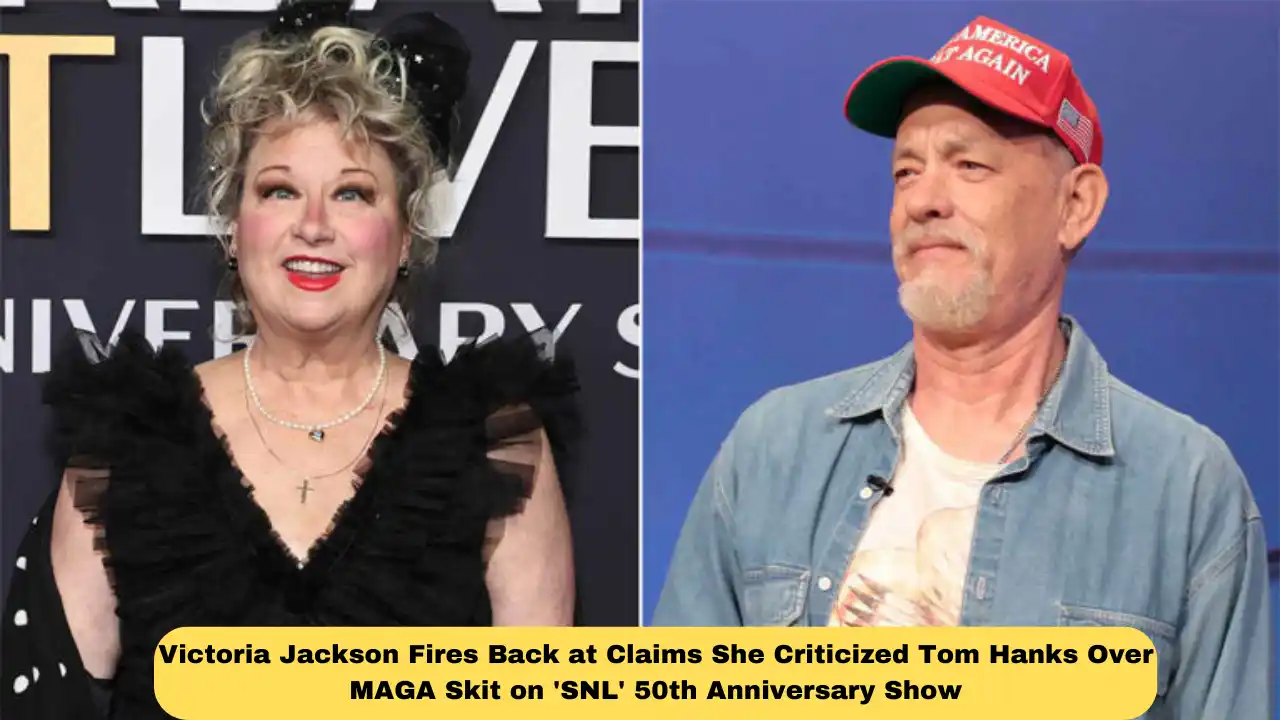 Victoria Jackson Fires Back at Claims She Criticized Tom Hanks Over MAGA Skit on 'SNL' 50th Anniversary Show