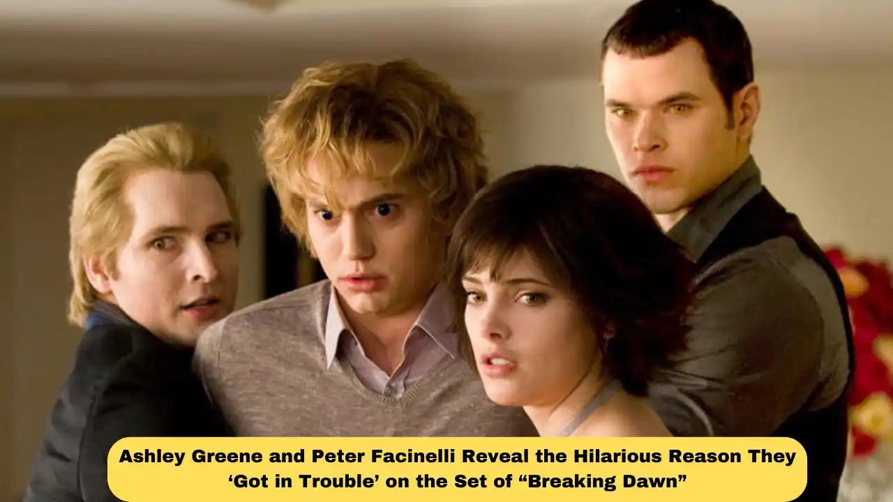 Ashley Greene and Peter Facinelli Reveal the Hilarious Reason They ‘Got in Trouble’ on the Set of “Breaking Dawn”