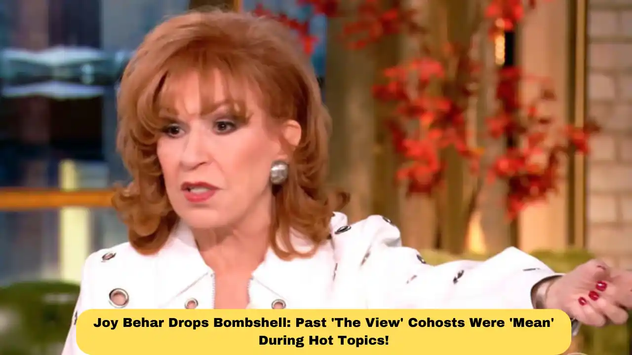 Joy Behar Drops Bombshell: Past 'The View' Cohosts Were 'Mean' During Hot Topics!