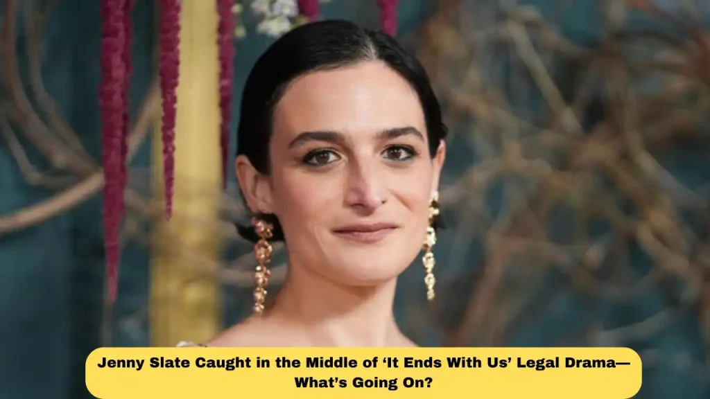 Jenny Slate Caught in the Middle of ‘It Ends With Us’ Legal Drama—What’s Going On?