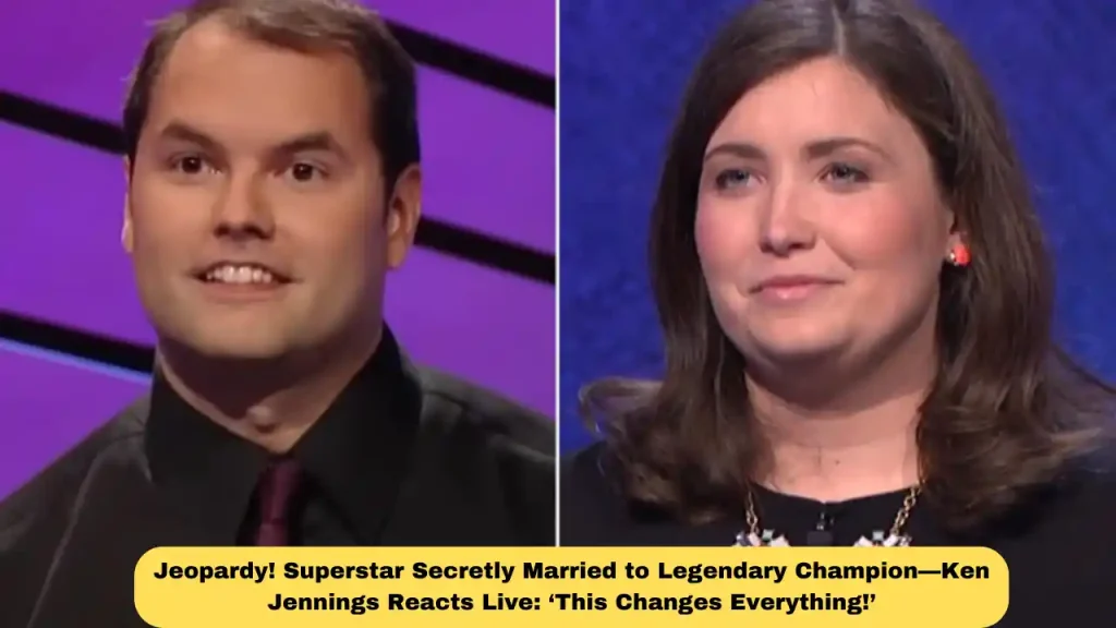 Jeopardy! Superstar Secretly Married to Legendary Champion—Ken Jennings Reacts Live: ‘This Changes Everything!’