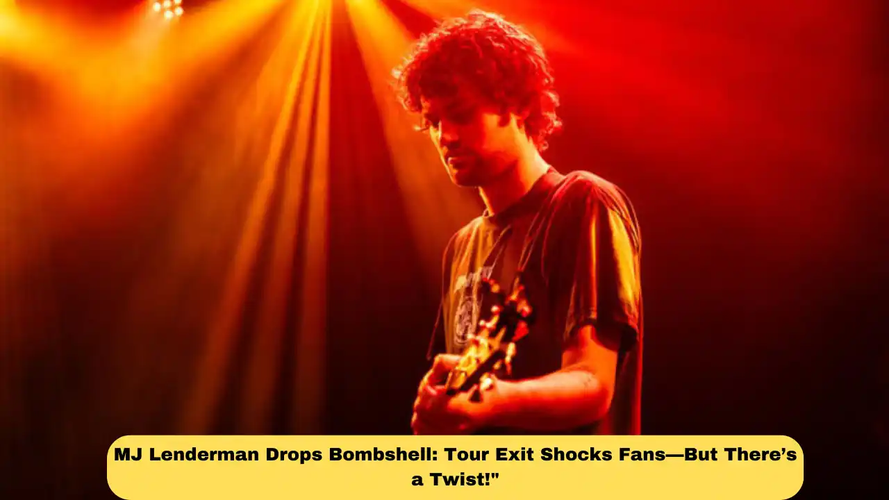 MJ Lenderman Drops Bombshell: Tour Exit Shocks Fans—But There’s a Twist!"
