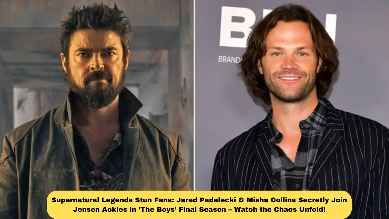 Supernatural Legends Stun Fans: Jared Padalecki & Misha Collins Secretly Join Jensen Ackles in ‘The Boys’ Final Season – Watch the Chaos Unfold!