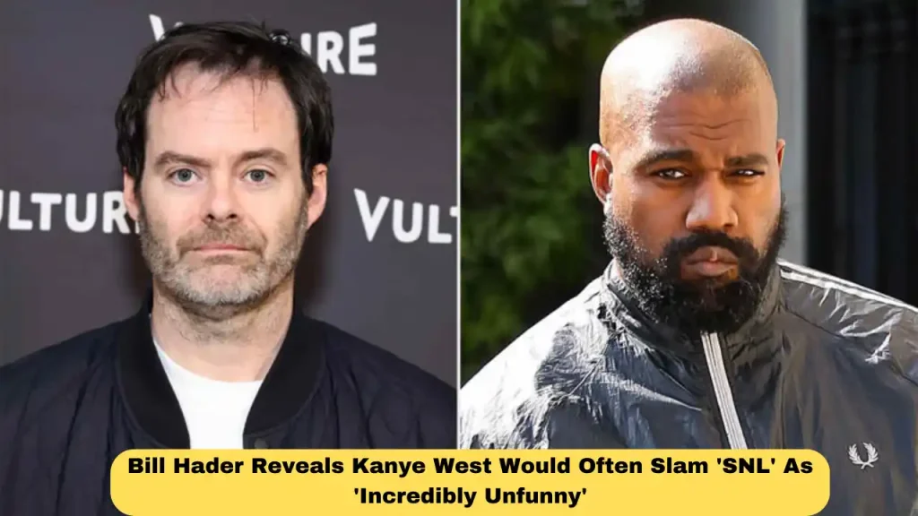 Bill Hader Reveals Kanye West Would Often Slam 'SNL' As 'Incredibly Unfunny'